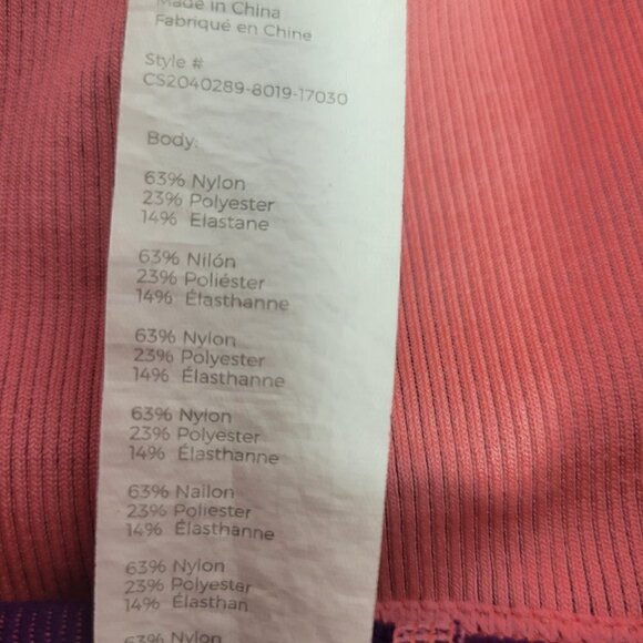 Fabletics Women's Ultra High-Waisted Seamless Ribbed Biker Shorts Size S - Picture 10 of 12